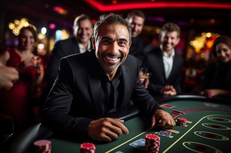 Live poker table interface on keraton hk mobile app showing dealer and player positions